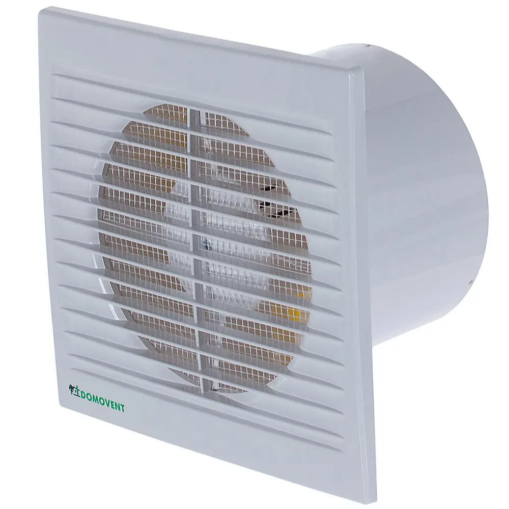 Вентилятор осевой вытяжной Домовент CB D125 мм 35 дБ 180 м³/ч цвет белый STLM-2061947