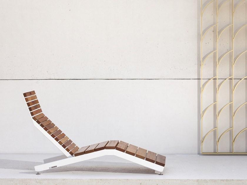 mmcité1 Садовая кушетка из стали и дерева  Rva150  - Вид №6