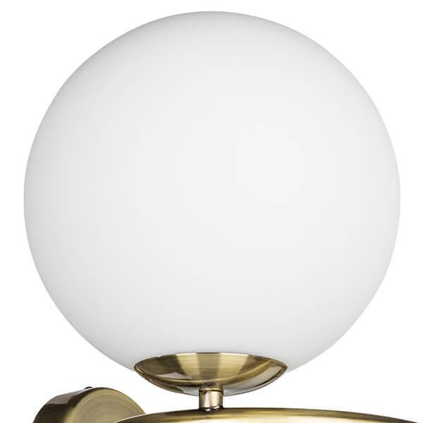 Бра настенное белое с золотым Lightstar Globo 815621 LIGHTSTAR GLOBO 00-3931698 Белый;золото - Вид №1