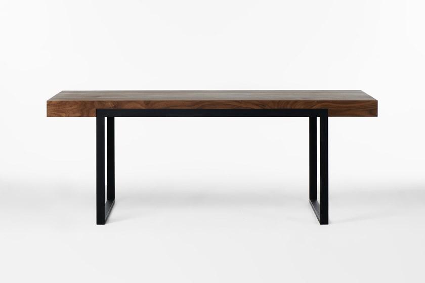 Milla & Milli Прямоугольный стол из массива дерева Offset sun-id-1349738 - Вид №2