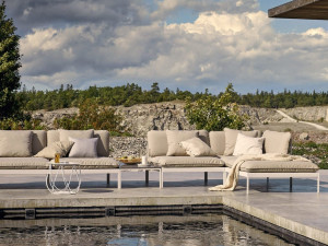 Модульный садовый диван