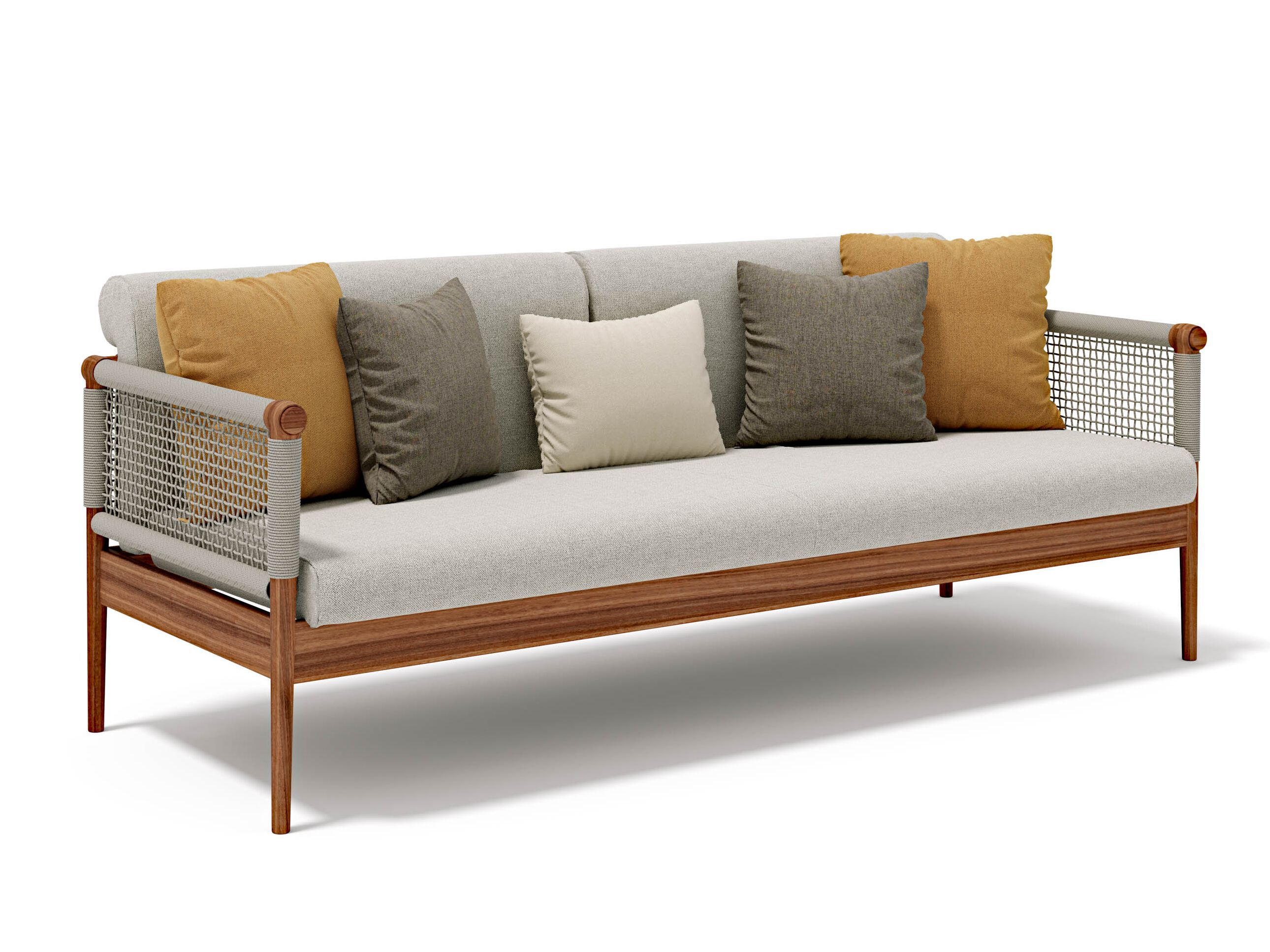 3-местный садовый диван из веревки и ткани Atmosphera Lodge .25 ARCH-00150016 - Вид №8