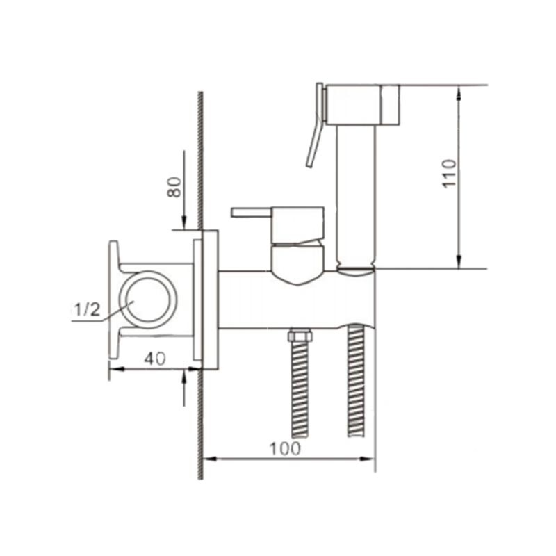 TV00795521 Гигиенический душ Huber Shower Santreyd - Вид №1