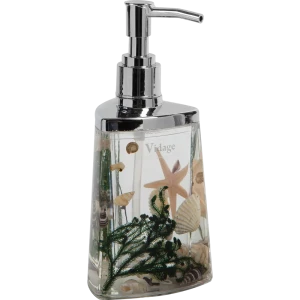Дозатор для жидкого мыла Vidage Морская звезда цвет белый зелёный