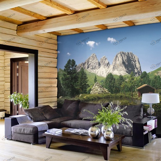 8-9017-Dolomiten Фотообои Komar Scenics Edition 2 2.70х3.88 м 89017DOLOMITEN