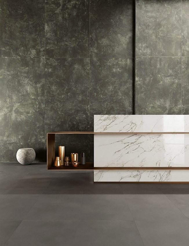 Ceramiche Caesar Стены / напольная плитка из керамогранита под металл Relate sun-id-1456064 - Вид №7