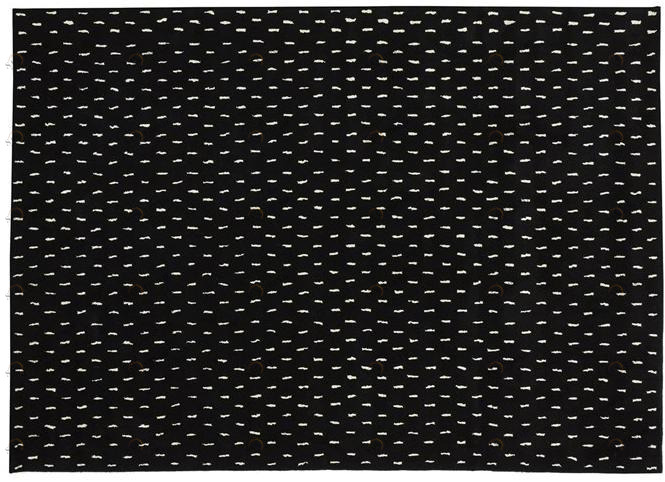 Hem Прямоугольный шерстяной коврик Scribble Hem13935/hem13940 