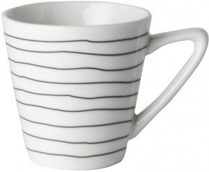 Кружка эспрессо DUTCH ROSE Черная волна