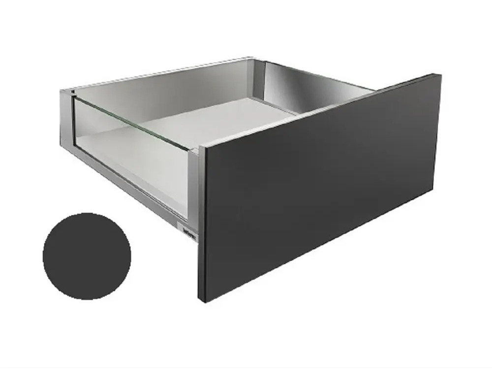 91702575 Выдвижной ящик Tekform slimline DW182 500 мм стекло антрацит STLM-1009255