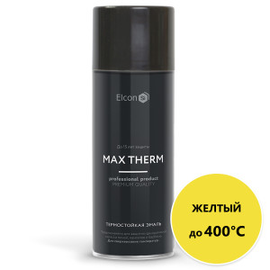 92707358 Эмаль термостойкая 00-00002972 цвет желтый 0.52 л STLM-0536158 ELCON