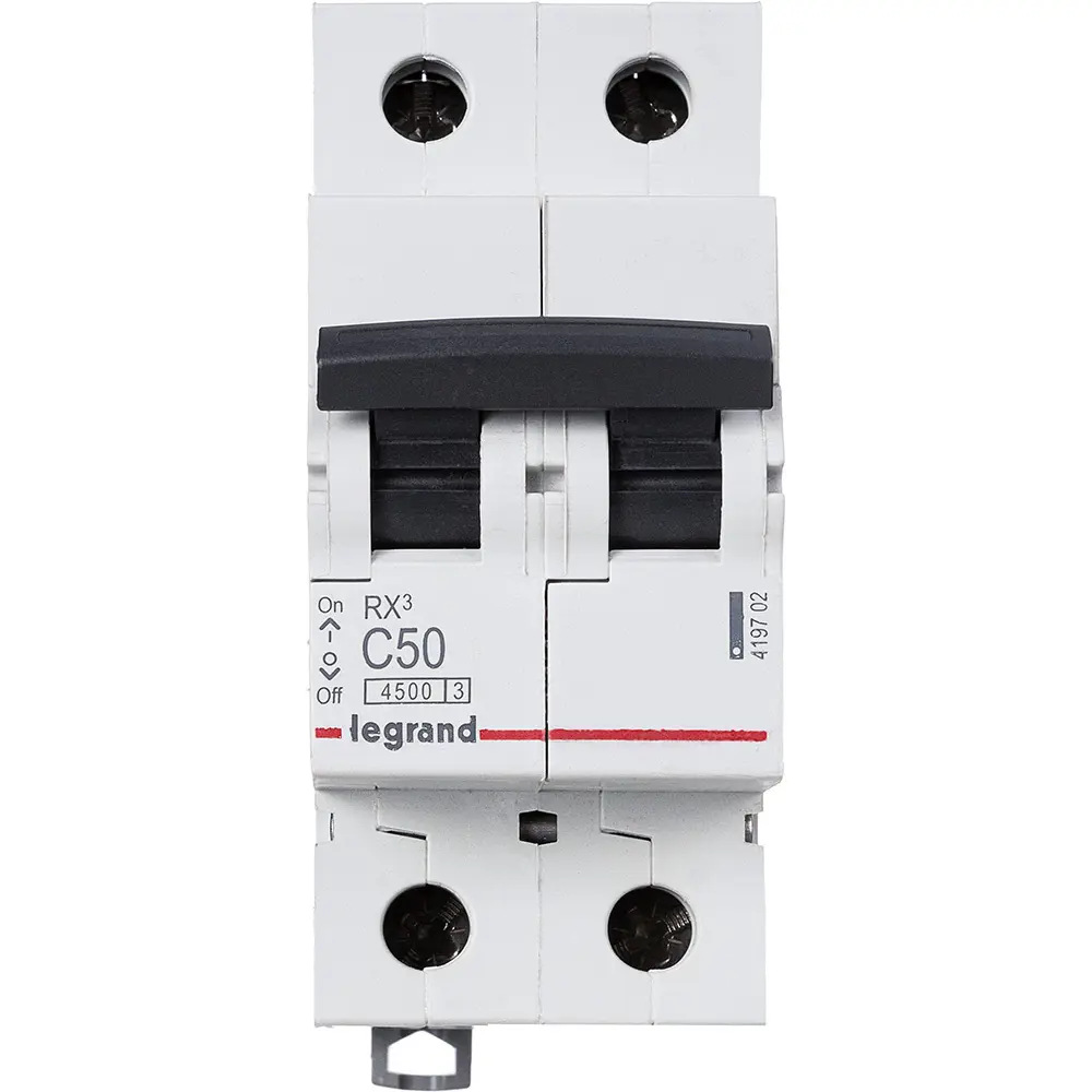 Автоматический выключатель Legrand RX3 10А однополюсный 89334864 STLM-1406359 - Вид №2