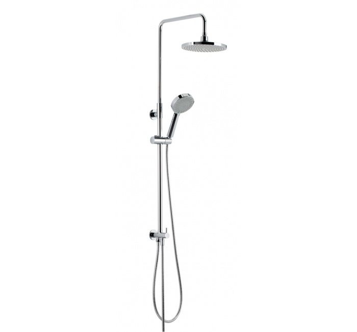 GENEBRE 1745 45 Комплект раздвижной стойки с душем, держателем и гибким шлангом  - Вид №1