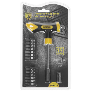 Отвертка с насадками/битами BERGER BG1070 1250954