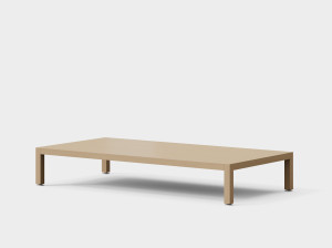 Прямоугольный журнальный столик из дуба