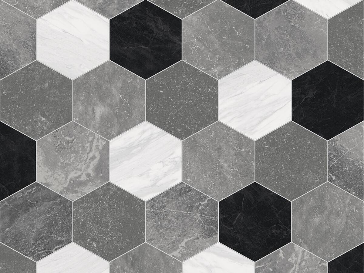 Мраморный эффект противоскользящий виниловый пол BEAUFLOR Римини ARCH-00144080 - Вид №1