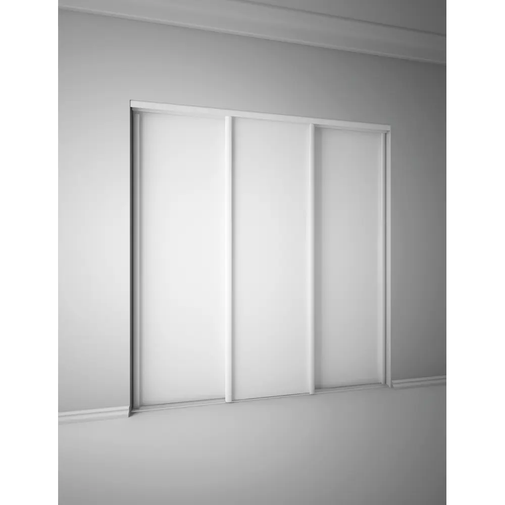 Дверь-купе SPACEO белая для шкафа-купе 2255×704 мм 82362525 STLM-1582343 - Вид №3