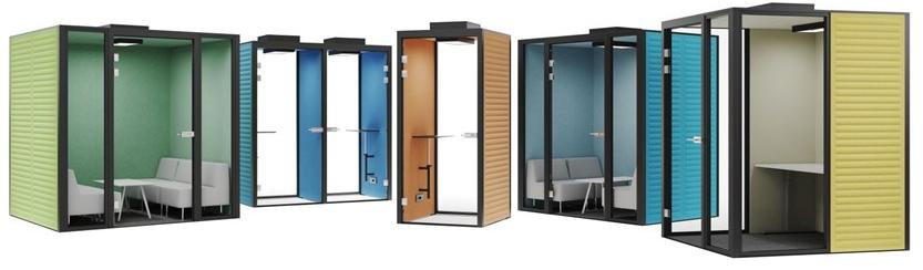 FURNIKO Акустическая офисная будка для встреч Silent cube sun-id-1502923 - Вид №3