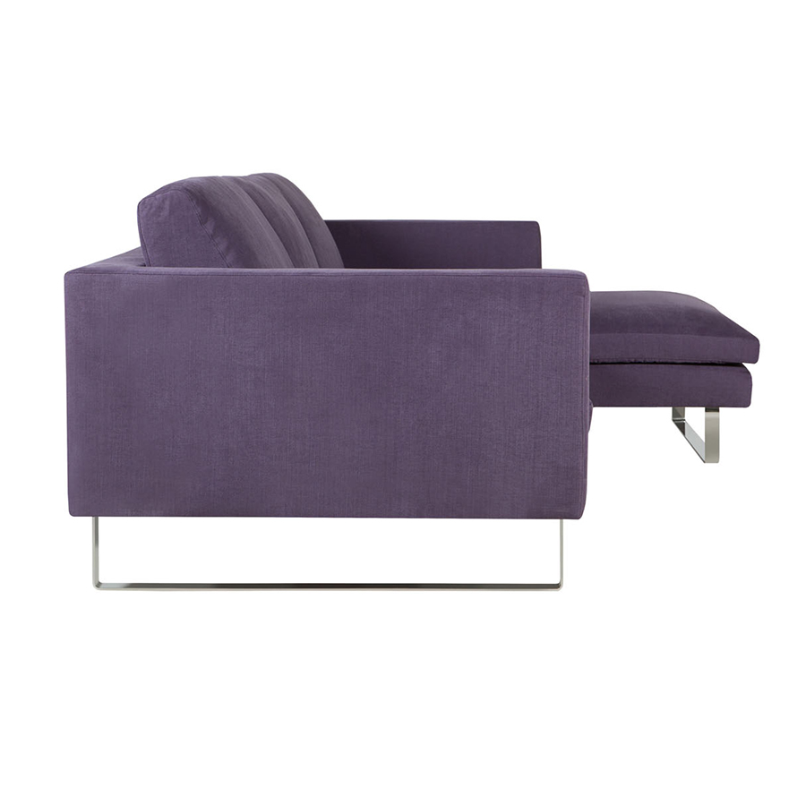 Угловой диван правый TOKYO сливовый Sits S1662 - Вид №2