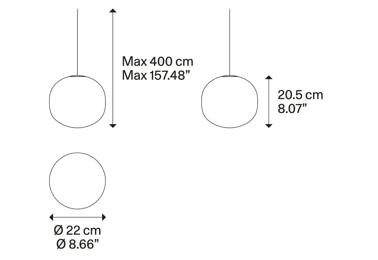 Выдувное стекло светодиодный подвесной светильник Lodes Volum ARCH-00085191 - Вид №12