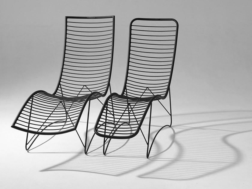 Studio Stirling Шезлонг из стали с порошковым покрытием Pod sun-id-1396064 - Вид №1