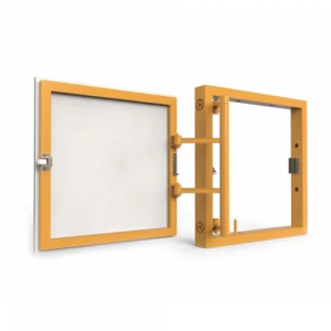 Ревизионный люк под плитку, распашной, нажимной 300Х300