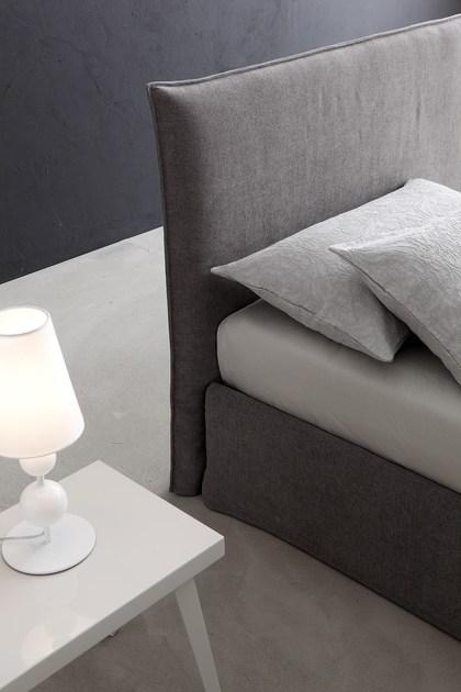 Chaarme Letti Двуспальная кровать со съемным чехлом из ткани sun-id-1477823 - Вид №1