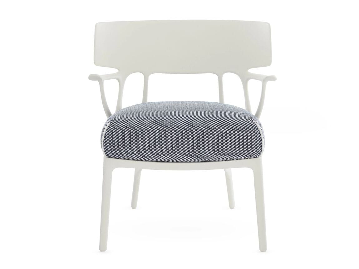 Переработанный инженерно-полимерный садовый стул с подлокотниками Kartell A. I ARCH-00047940