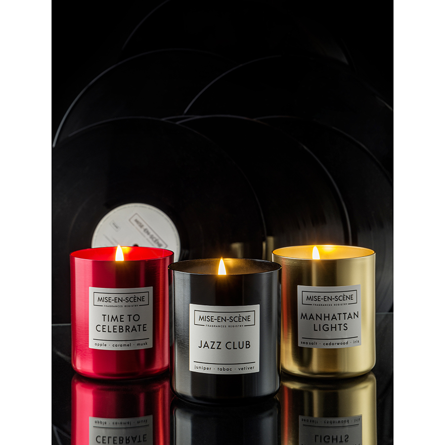 VV050AQMS Свеча ароматическая mise en scene, manhattan lights, 50 ч Ambientair  - Вид №2
