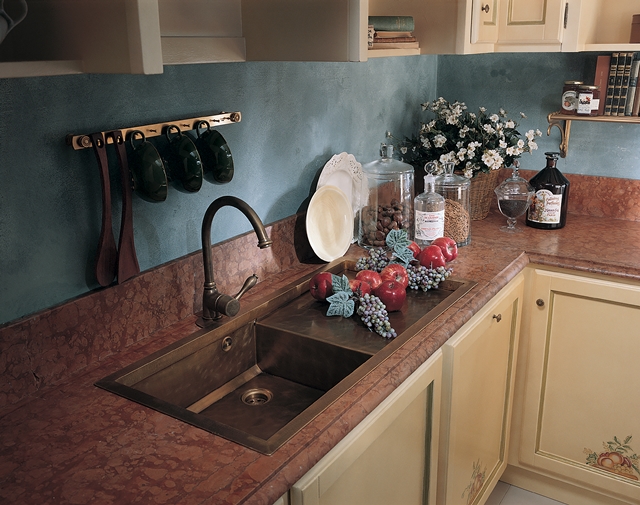 202 Tifernoit Кухня с декором "Фруктовые вазы" Cucina - Вид №3