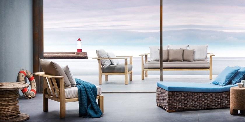 Gervasoni Садовое кресло из ткани с подлокотниками Gervasoni outdoor sun-id-1442243 - Вид №9