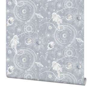 Обои флизелиновые Palitra Home Cosmo серые 1.06 м HC72576-46