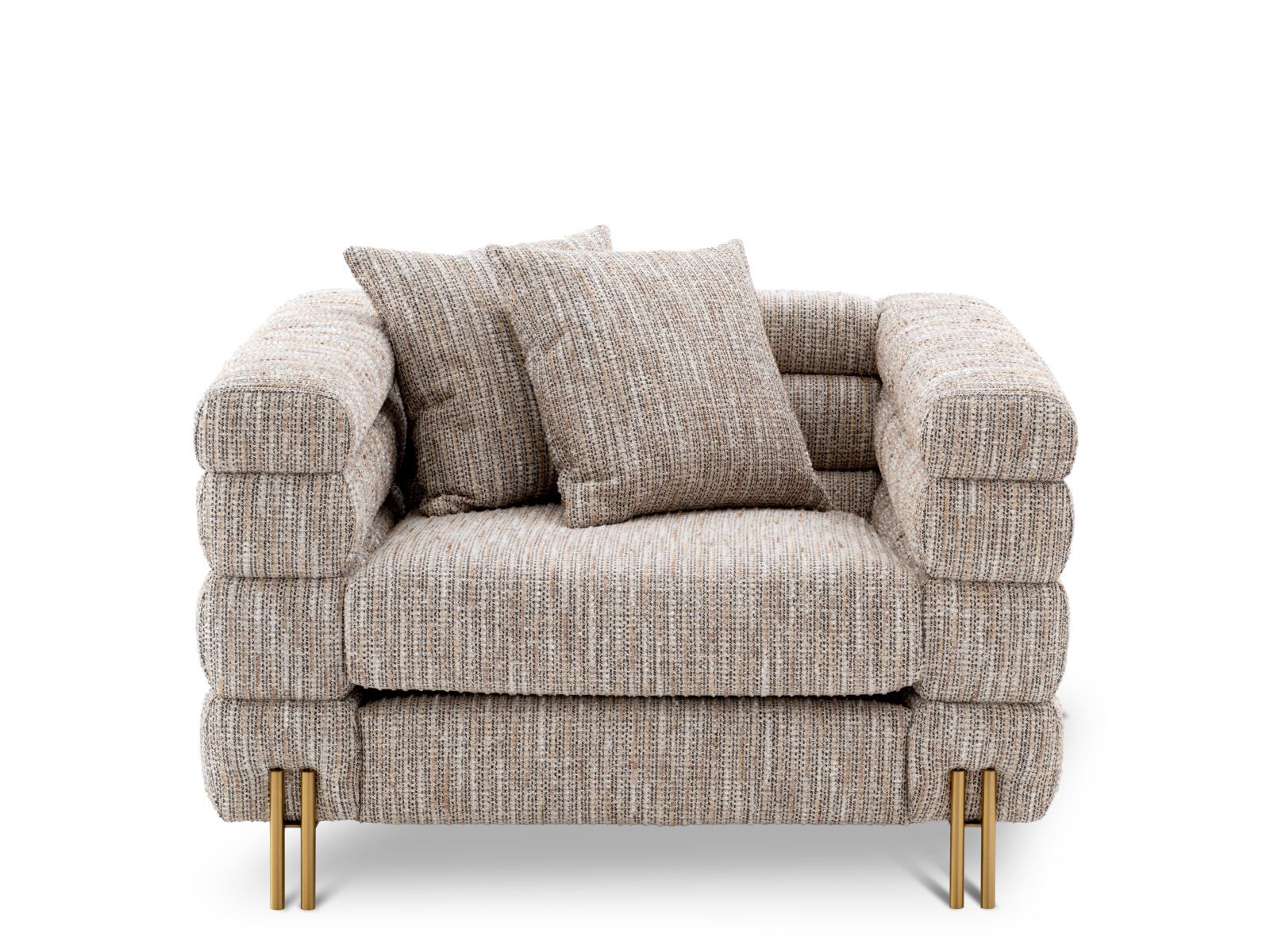 Тканевое кресло с подлокотниками Eichholtz York ARCH-00069974