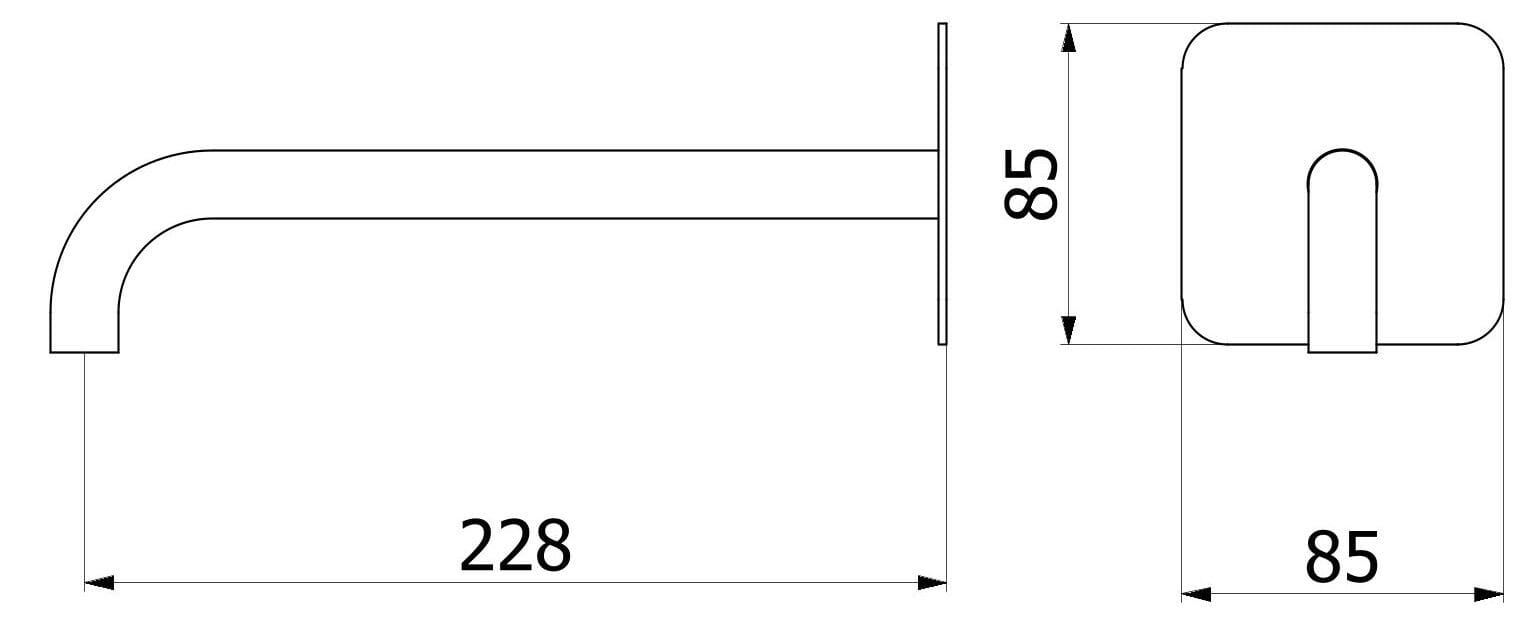 Настенный дозирующий носик IB Reflex ARCH-00043486 - Вид №2
