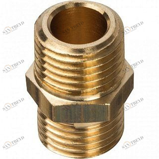 Ниппель НН 1/4" латунь STOUT SFT0003001414