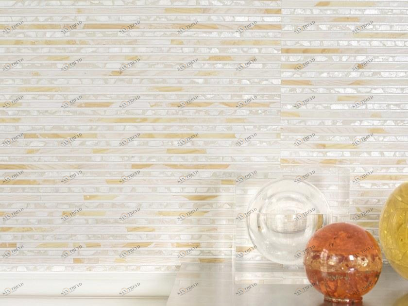 Élitis Покрытие полосами из перламутра, винила и дерева Costa verde sun-id-1415040