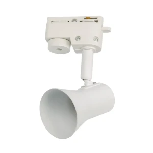 Трековый светильник Volpe Q323 под лампу GU10 цвет белый