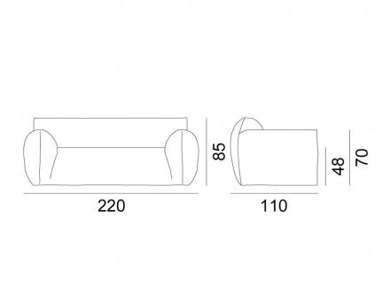 Gervasoni 3-х местный диван Nuvola sun-id-1349696 - Вид №6