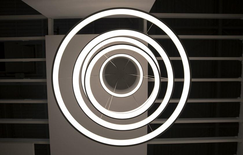 Martinelli Luce Подвесной светильник из алюминия и метакрилата Lunaop sun-id-1383041 - Вид №11