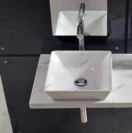 30117 Накладная раковина на столешницу  овальная Althea Ceramica 