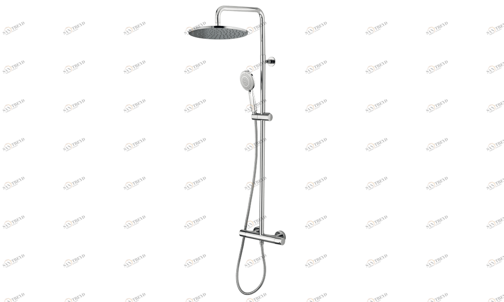 L20001 Душевая колонна COSMO Ø 280 mm - Termostatico BOSSINI 