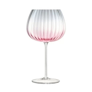 Набор из 2 круглых бокалов 650 мл розовый-серый Dusk LSA INTERNATIONAL DUSK 00-3863290 Прозрачный;розовый
