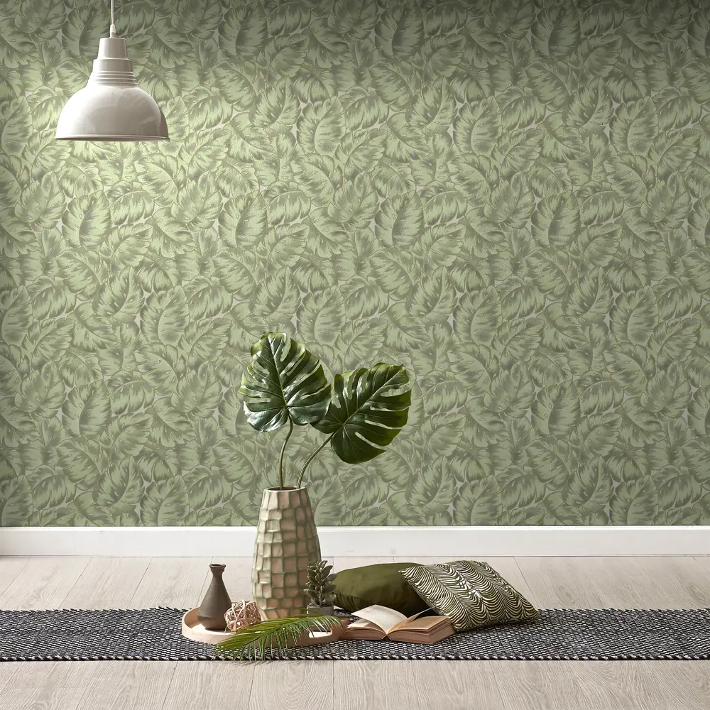 Обои флизелиновые Vernissage Tropica зелёные 1.06 м 168370-24 83308425 STLM-2163819 - Вид №2