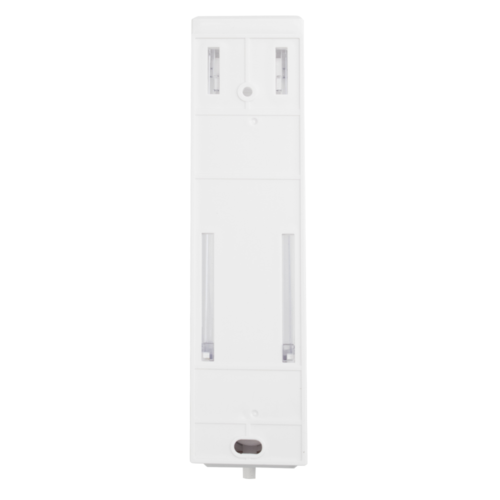 GFmark - Дозатор жидкого мыла, пластиковый, белый, квадратный, 250мл, код: 624  - Вид №2