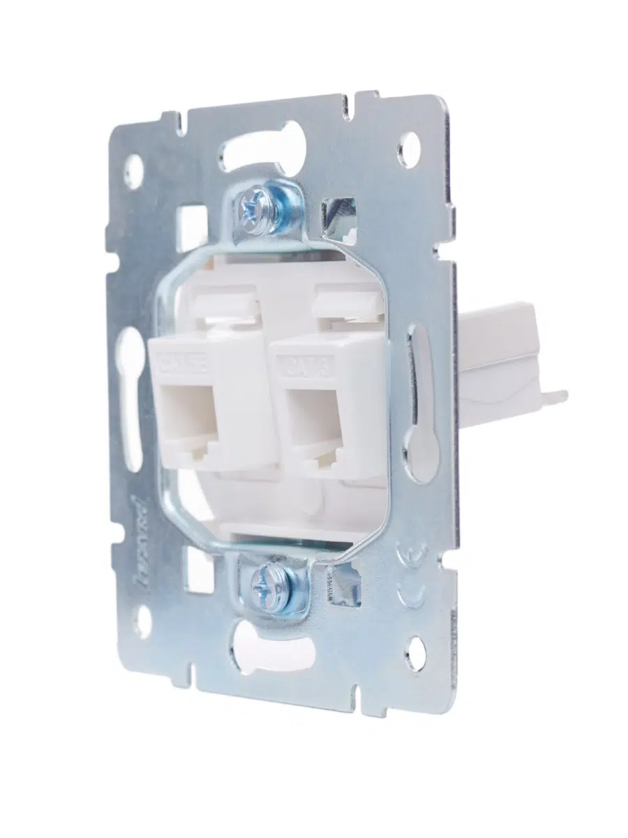 VESNA Розетка компьютер+телефон жемчужный LEZARD 742-3088-143 - Вид №5