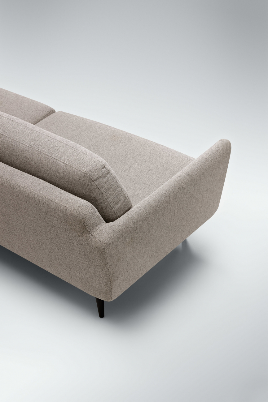 Диван Rucola трехместный прямой светло-серый SITS RUCOLA 192472 Серый  - Вид №3