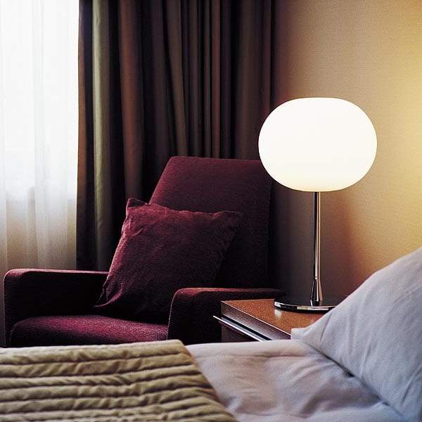 Стальная и стеклянная настольная лампа с диммером Flos Glo-Ball ARCH-00130710 - Вид №4