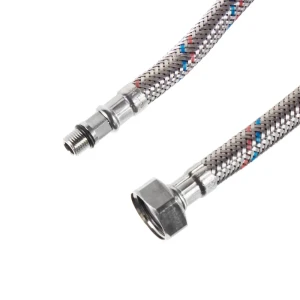 Гибкая подводка для воды Equation 1/2" M10x18 мм штуцер-гайка 80 см 13659568 STLM-2094666