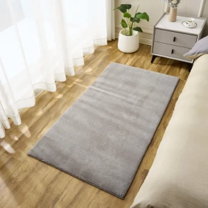Ковер Cashmere 80x150 см полиэстер XMR-03 цвет светло-серый 89389012 STLM-2147091