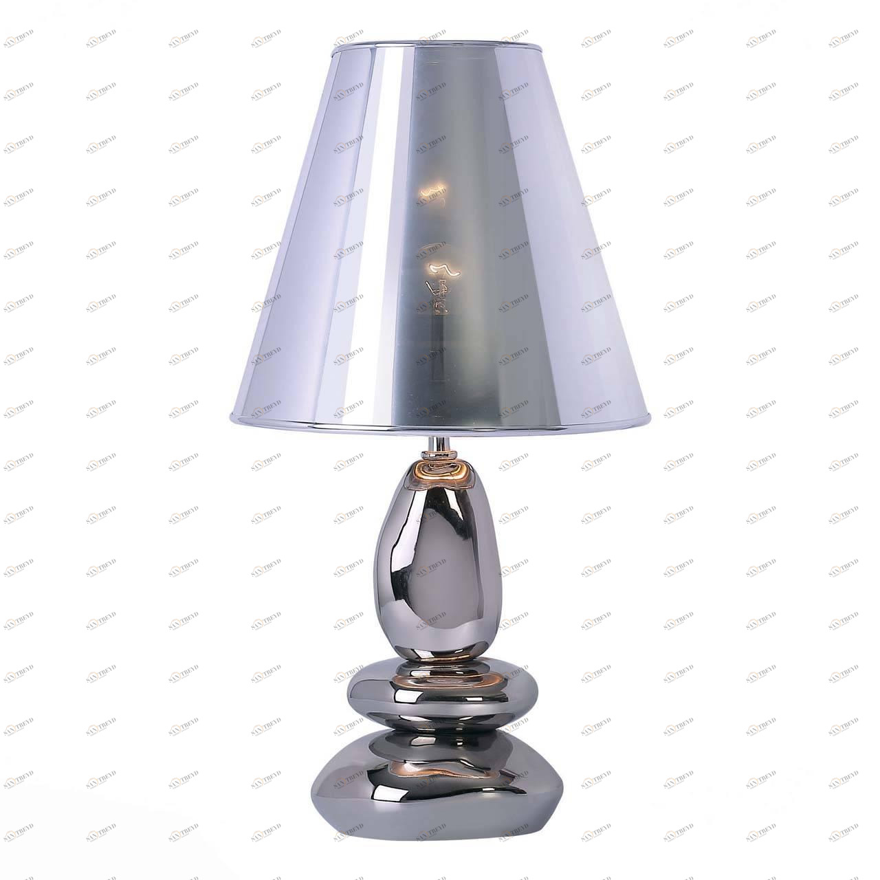 Настольная лампа дизайнерская Did SL988.104.01 ST LUCE ВАЗА 080570 Прозрачный;хром 