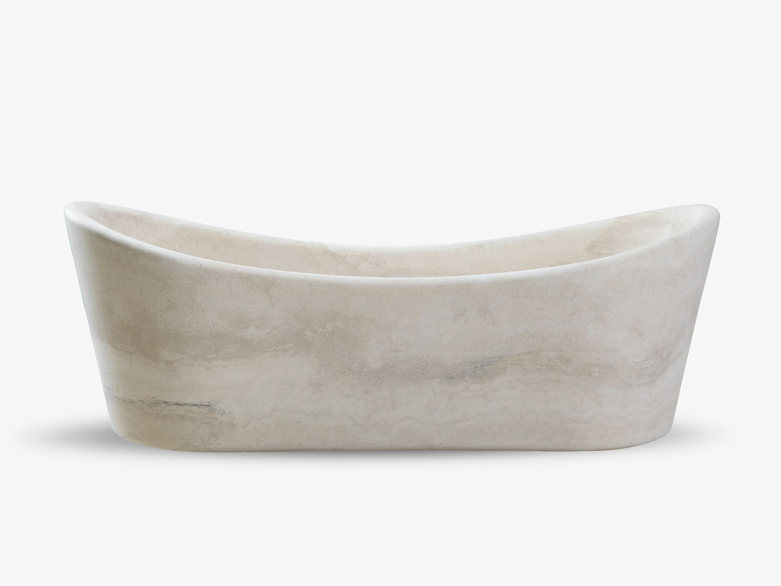 Ванна в центре комнаты из травертина VELTHA® Caresi ARCH-00026694